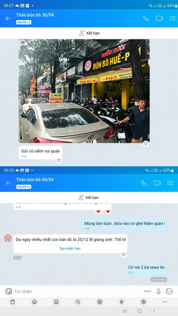 Quán của học viên bán hơn 750 tô một ngày